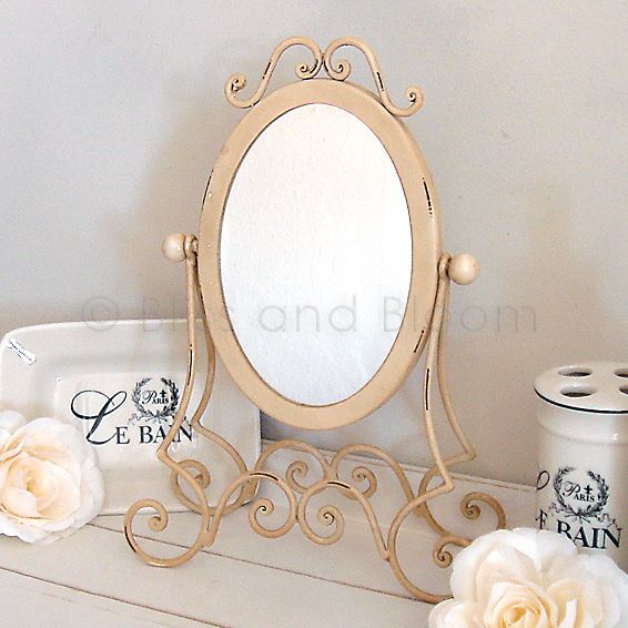 Vanity mirror on stand Bliss and Bloom